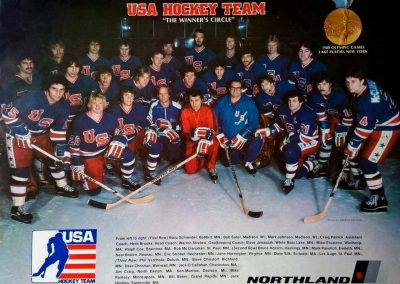 1980 USA Hockey Northland Hockey Poster